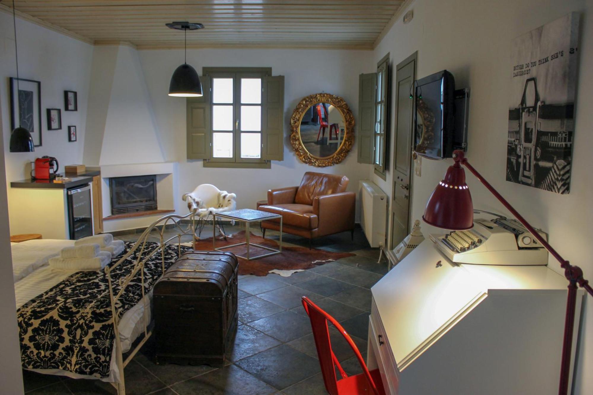 Oikies Art Rooms Ángistron Zewnętrze zdjęcie